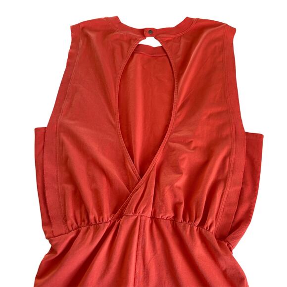 FP Movement Free People Hot Shot
Shortsie Coral Muscle Tank Romper Size Medium - Picture 8 of 10